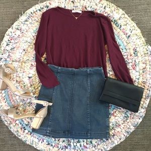 Beautiful burgundy top!